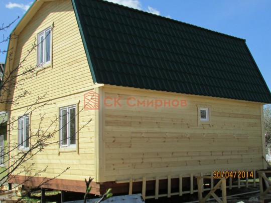 Февраль 2015 - дом из бруса №6