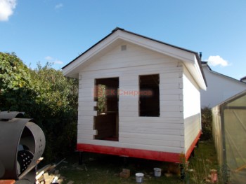 Фото №45: баня из бруса 101