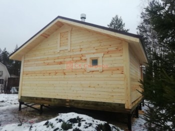 Фото №3: баня из бруса 105