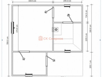 Фото №34: баня из бруса 106