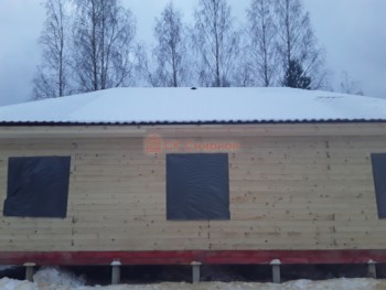 Фото №60: дом из бруса 107