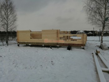 Фото №68: баня из бруса 118