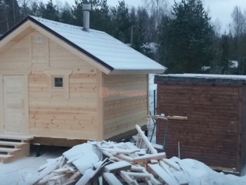 Фото №3: баня из бруса 120