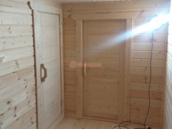 Фото №8: баня из бруса 120