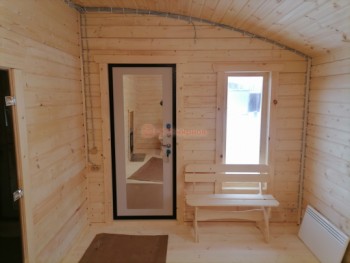 Фото №18: баня из бруса 133