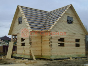 Фото №11: дом из бруса 16