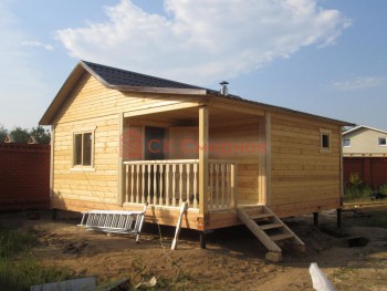 Фото №1: баня из бруса 17