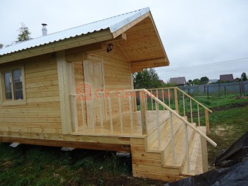 Фото №1: баня из бруса 42