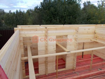 Фото №8: баня из бруса 49