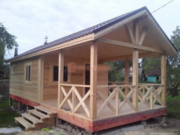 Фото №1: баня из бруса 97